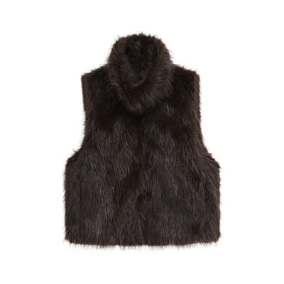Chaleco de Piel Sintética Suelto y Casual para Mujer - Image 17