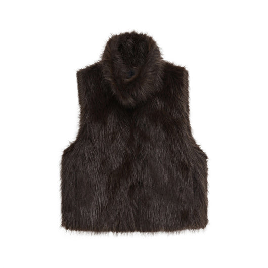 Chaleco de Piel Sintética Suelto y Casual para Mujer - Image 17