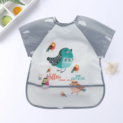 Babero Impermeable para Bebé con Bolsillo Atrapa Comida - Image 28