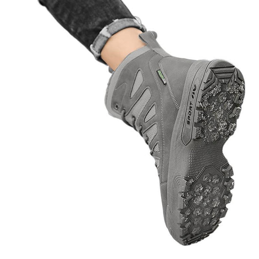 Botas Cálidas Acolchadas de Algodón con Forro Polar para Hombre - Image 5