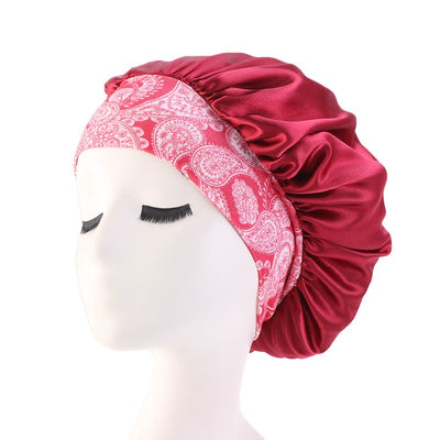 Banda para cabello ancha con gorro nocturno - Image 9