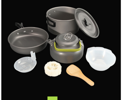 Juego de Tetera Portátil para Camping en Aluminio Reforzado - Image 11