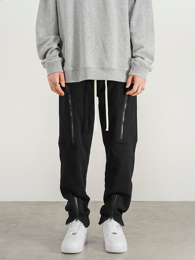 Pantalones de Chándal Slim Fit con Refuerzo de Tobillo y Cierre de Calidad - Image 2