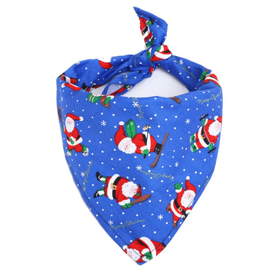 Pañuelo Triangular de Algodón para Mascotas - Babero Absorbente para Perros y Gatos - Image 8