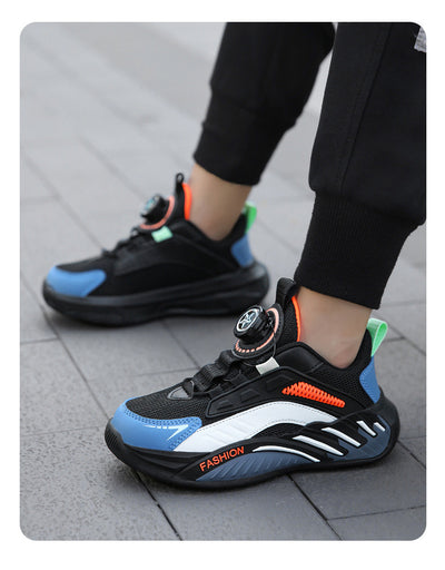 Zapatillas de Otoño Antideslizantes con Suela Flexible y Cierres Giratorios para Niños y Adolescentes - Image 29