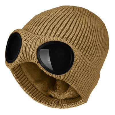 Gorro Tejido Abrigado con Gafas Protectoras - Protección Térmica Unisex Otoño Invierno - Image 8