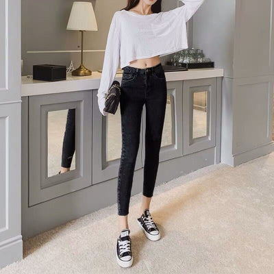Pantalones Slim Cintura Alta Versátiles en Colores Neutros - Image 8