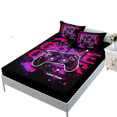 Juego de Sábana Ajustable, Funda Nórdica y Fundas de Almohada Gamer con Tecnología Refrescante - Image 5