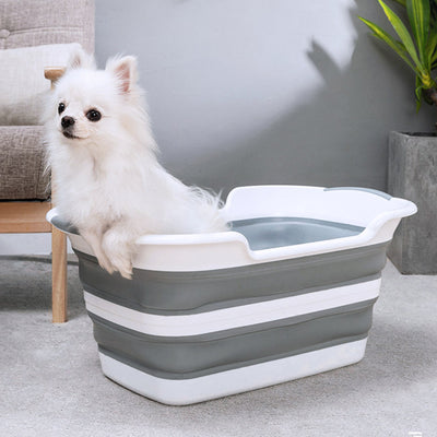 Bañera Plegable de Silicona para Bebés y Mascotas - Antideslizante - Image 13