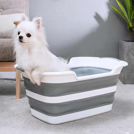 Bañera Plegable de Silicona para Bebés y Mascotas - Antideslizante - Image 13