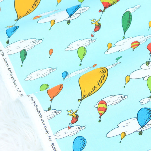 Tela de Algodón Puro Estilo Nórdico con Estampado de Cielo para Proyectos DIY