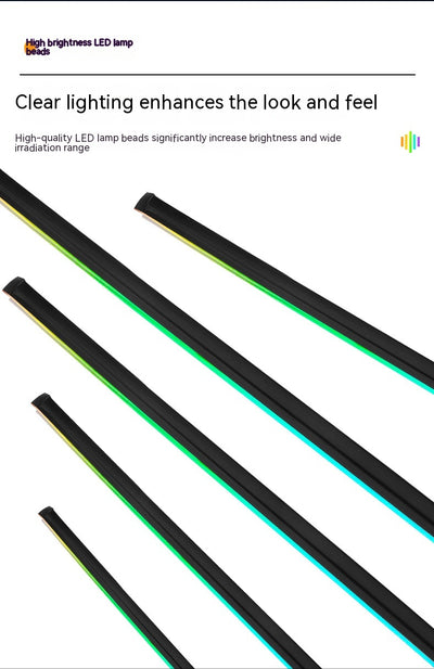 Barra LED Ambiental Oculta para Auto - Iluminación Personalizada - Image 28