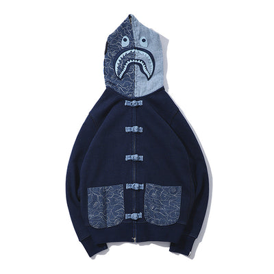 Cardigan de Mezclilla Lavada con Cierre de Botones - Image 2