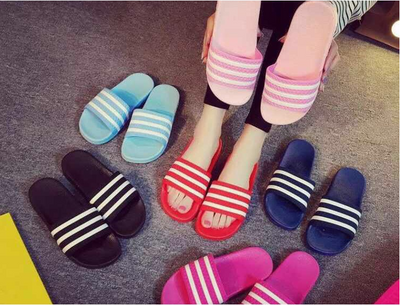 Pantuflas Femeninas de Verano Blancas con Rayas - Comodidad Diaria - Image 10