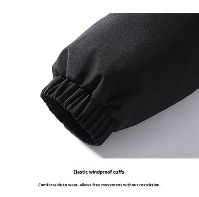 Abrigo Suelto Estilo Hong Kong Cuello Alzado Algodón Otoño Invierno - Image 13