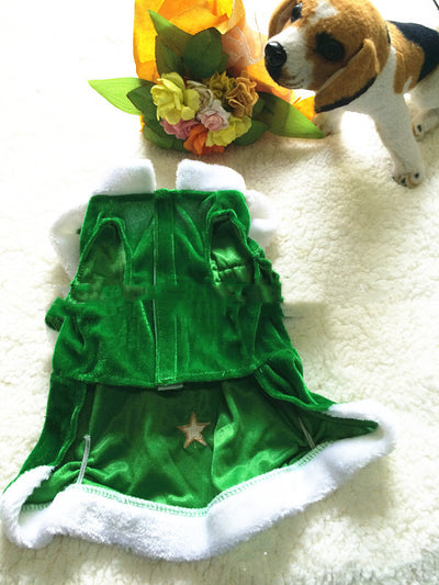 Disfraz Navideño Árbol Verde para Perros - Image 3