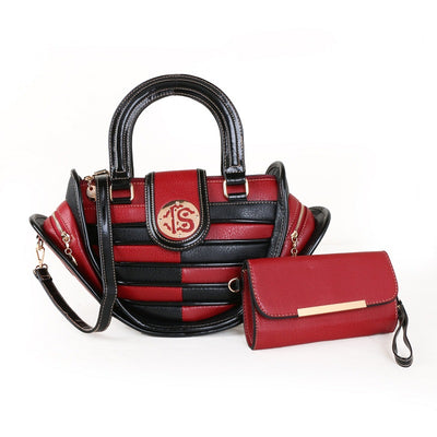 Bolso Bandolera Madre e Hija Multicolor con Diseño de Empalmes - Image 5