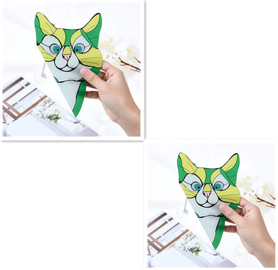 Adorno de Gato en Vitral para Ventana - Image 31