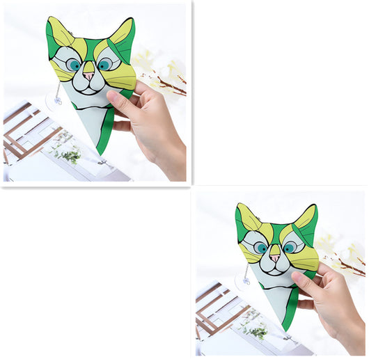 Adorno de Gato en Vitral para Ventana - Image 31