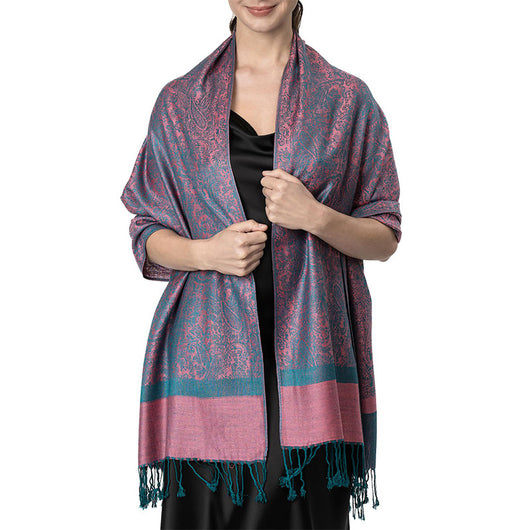Elegante Chal Ligero de Lujo - Envolvente de Imitación Cashmere para Mujer - Image 29