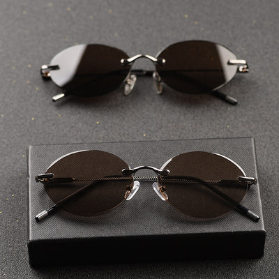 Gafas de Sol Ovaladas sin Marco Anti Fatiga - Image 11