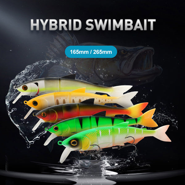 Señuelo Luya Grande Doble Acción - Blando y Duro