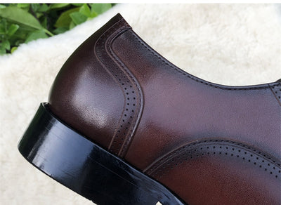 Zapatos de Cuero Grabado para Traje Ejecutivo - Image 17