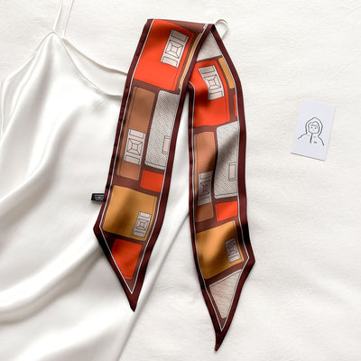 Bufanda Larga Personalizada con Estampado para Mujer - Image 25