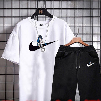 Conjunto Casual Coreano para Hombre: Playera y Shorts de Moda - Image 8