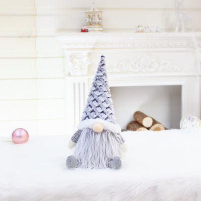 Muñeca sin Rostro con Palo Telescópico para Decoración Navideña - Image 19
