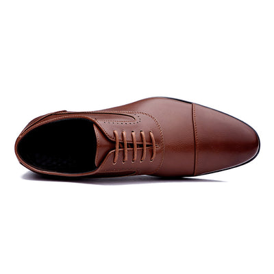Zapatos Casuales de Cuero para Hombre - Estilo Moderno y Versátil - Image 8