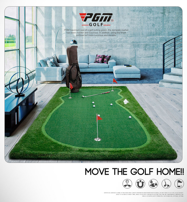 Tapete de Práctica Golf para Interior - Green de Entrenamiento Profesional