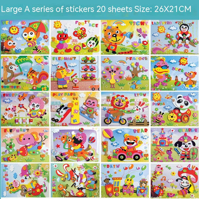 Pegatinas 3D Impresas Creativas para Niños - Image 14