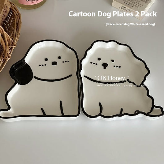 Plato de Cerámica Infantil con Diseño de Cachorro Adorable - Image 10
