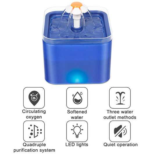 Fuente Automática para Gatos con Filtración y Luz LED - Image 10