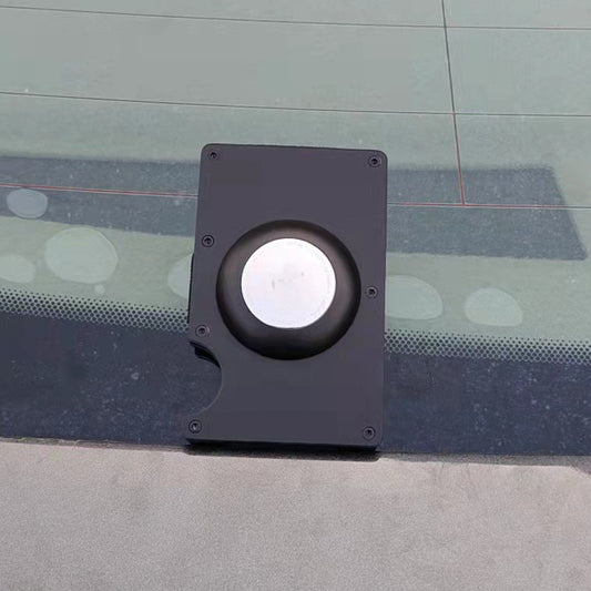 Protector de Aluminio para Tarjetas con Localizador GPS
