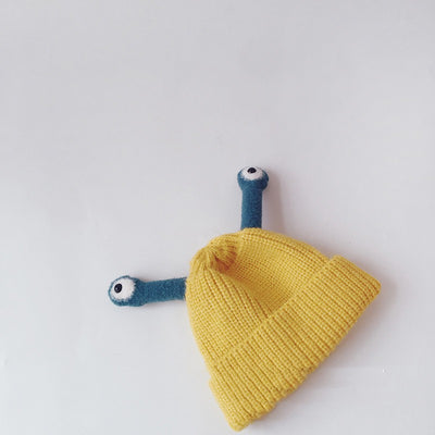Gorro de Punto para Niños Diseño de Rana Estilo Coreano - Image 9