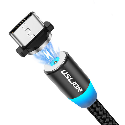Cable Magnético 360° Triple Conector USB, Type-C y Micro USB - Image 23