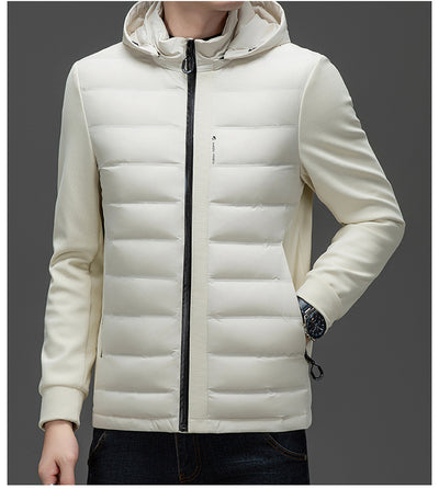 Chaqueta Acolchada de Plumón de Pato con Capucha - Image 16