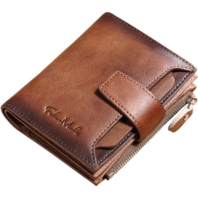 Billetera Corta de Cuero para Hombre - Diseño Casual y Moderno - Image 7