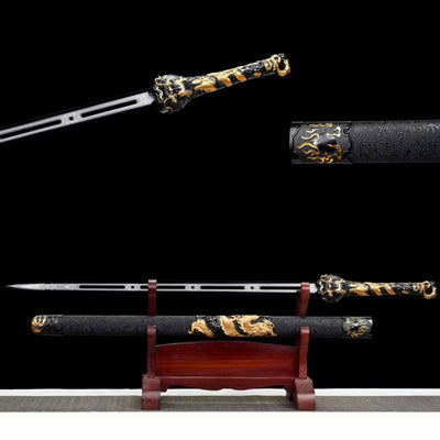 Sable Dao Tradicional Forjado en Acero Manganeso Alto - Réplica Histórica Jinyiwei sin Filo - Image 2