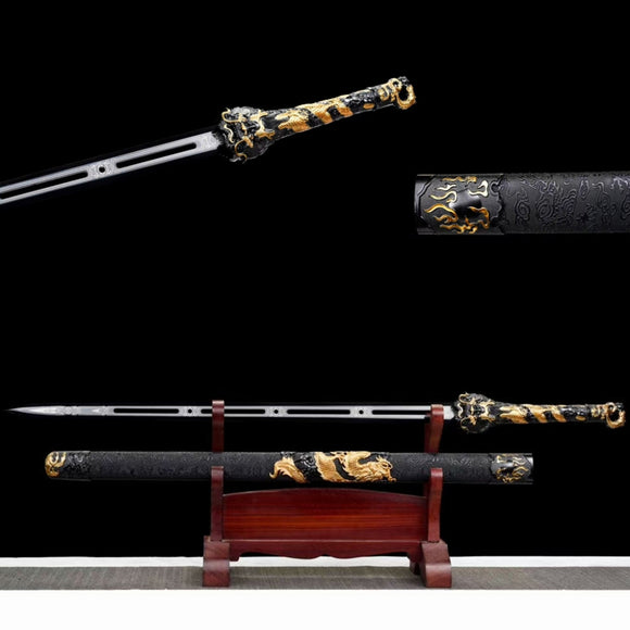 Sabre Dao Tradicional Forjado em Aço Manganês Alto - Réplica Histórica Jinyiwei sem Fio