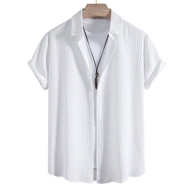 Conjunto de Playa para Hombre: Camisa Floral Manga Corta y Shorts - Image 13