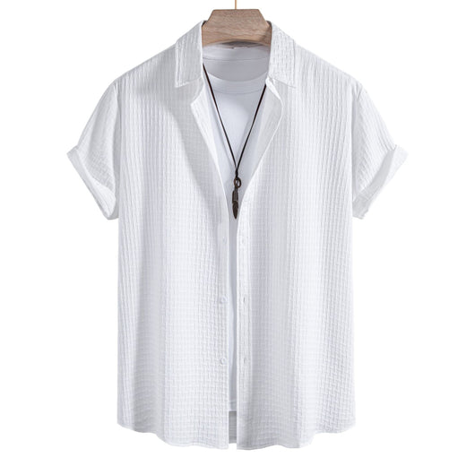 Conjunto de Playa para Hombre: Camisa Floral Manga Corta y Shorts - Image 13