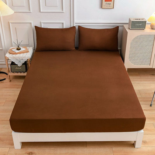 Juego de Sábanas de Algodón para Estudiantes - Sábana Ajustable y Funda de Almohada - Image 12
