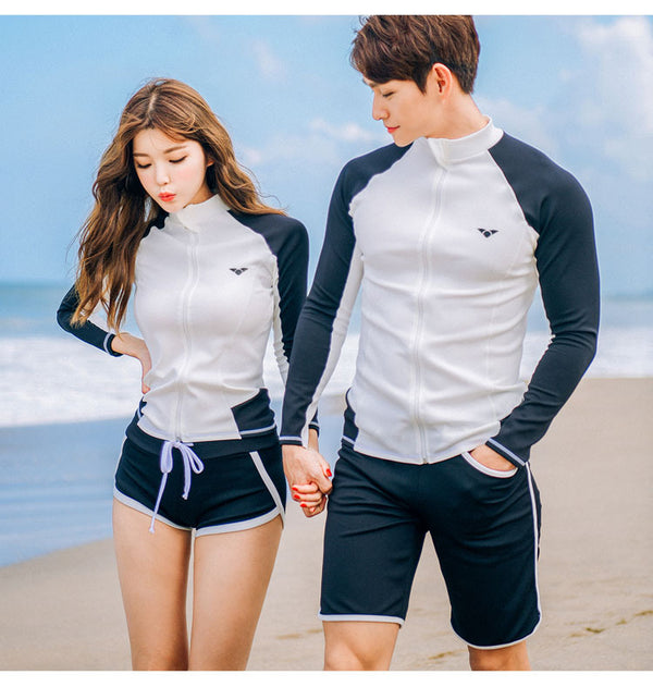 Traje de Buceo para Parejas - Conjunto Dividido para Snorkel