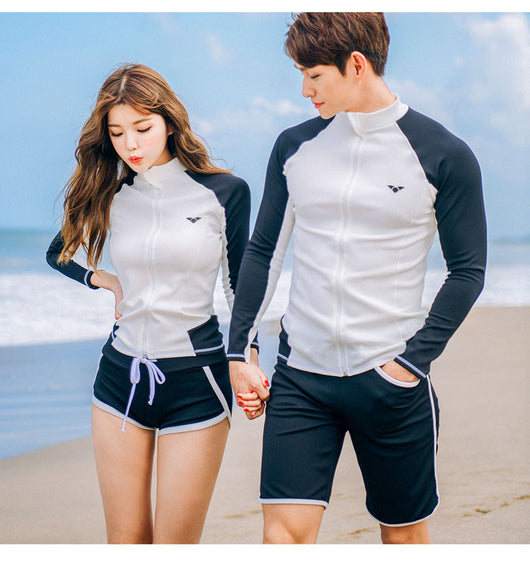 Traje de Buceo para Parejas - Conjunto Dividido para Snorkel