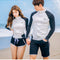 Traje de Buceo para Parejas - Conjunto Dividido para Snorkel