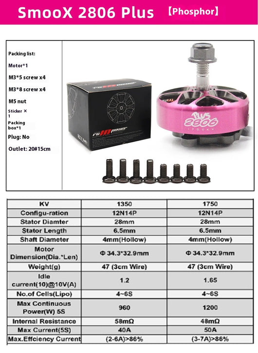 Motor sin Escobillas Voyage 7 pulgadas - Dron Flower Fly de Alto Rendimiento - Image 5