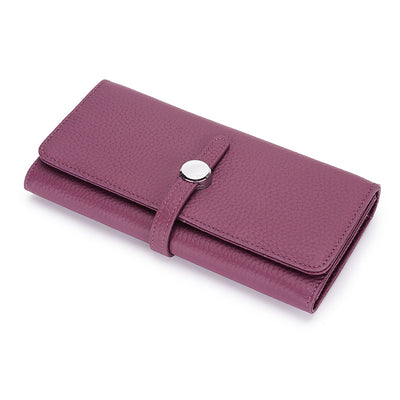 Billetera Larga de Cuero para Mujer con Gran Capacidad y Diseño Plegable - Image 14